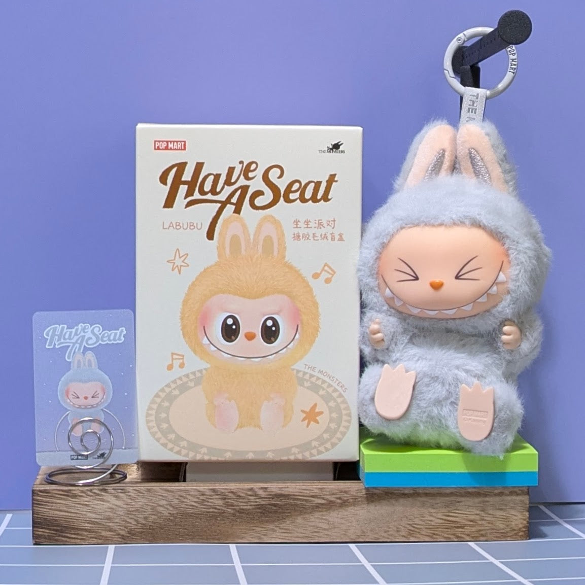 [IN STOCK] POPMART Have a Seat Vinyl Plush Blind Box Labubu