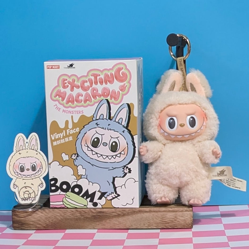 [IN STOCK] POPMART Exciting Macaron Vinyl Face Blind Box Labubu