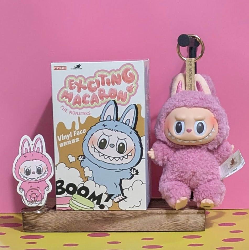 [IN STOCK] POPMART Exciting Macaron Vinyl Face Blind Box Labubu