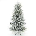 5 Ft Pre-Lit Snow Flocked Artificial Christmas Tree
