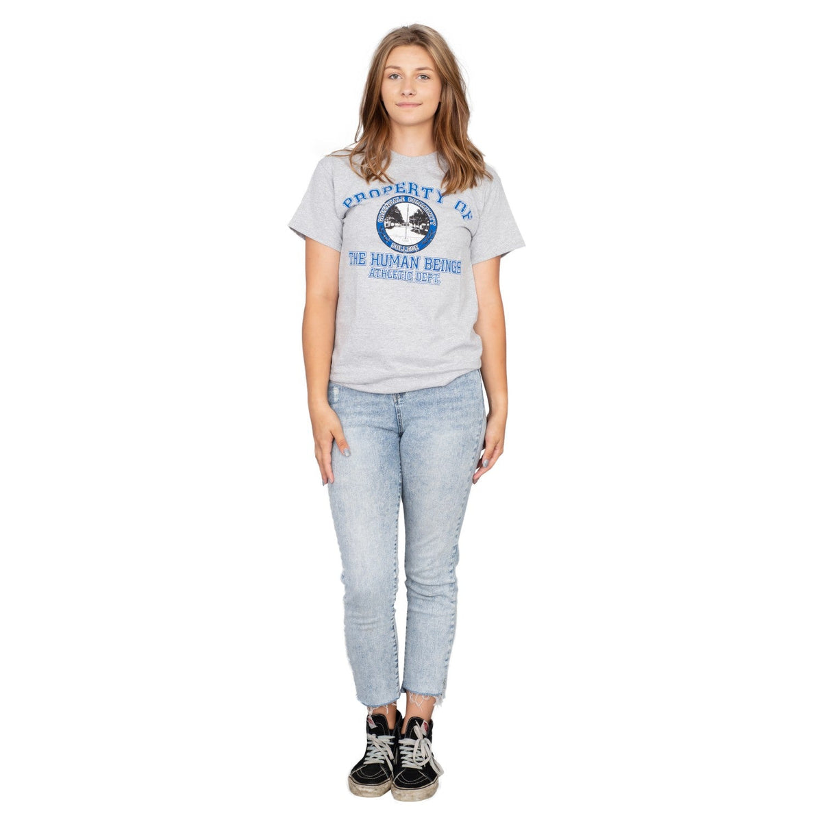 Property of The Human Beings Athletic Dept. Adult Unisex T-shirt