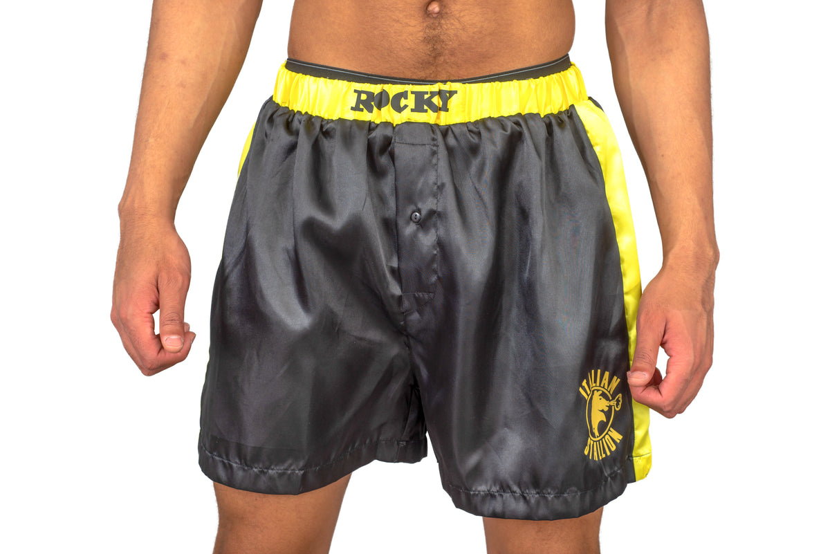 Rocky Black Italian Stallion Halloween Cosplay Boxer Shorts