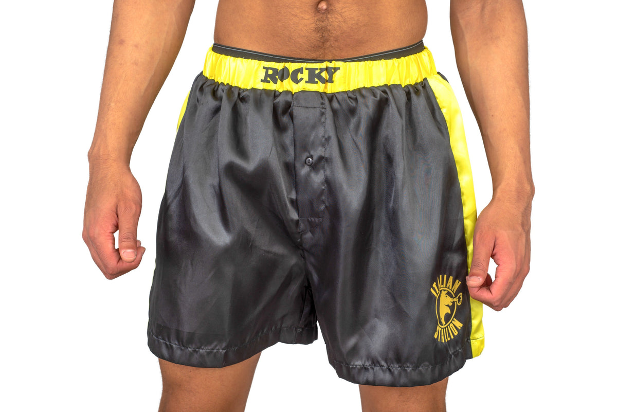 Rocky Black Italian Stallion Halloween Cosplay Boxer Shorts