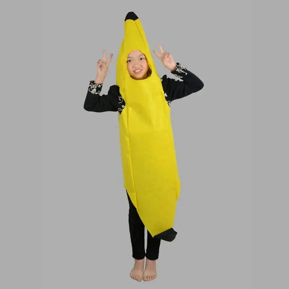 Unisex Banana Cosplay Costume Suit – Funny Party Outfit