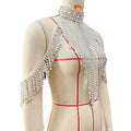 Crystal Necklace Shoulder Tassel Body Jewelry