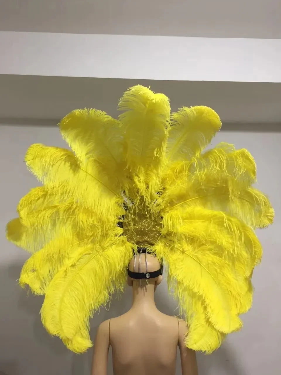 FASHIONABLE AND EXQUISITE HEADDRESS FEATHERS SAMBA DANCE CARNIVAL HALLOWEEN PARTY LATIN DANCE BAR PERFORMANCE HAT MASQUERADE