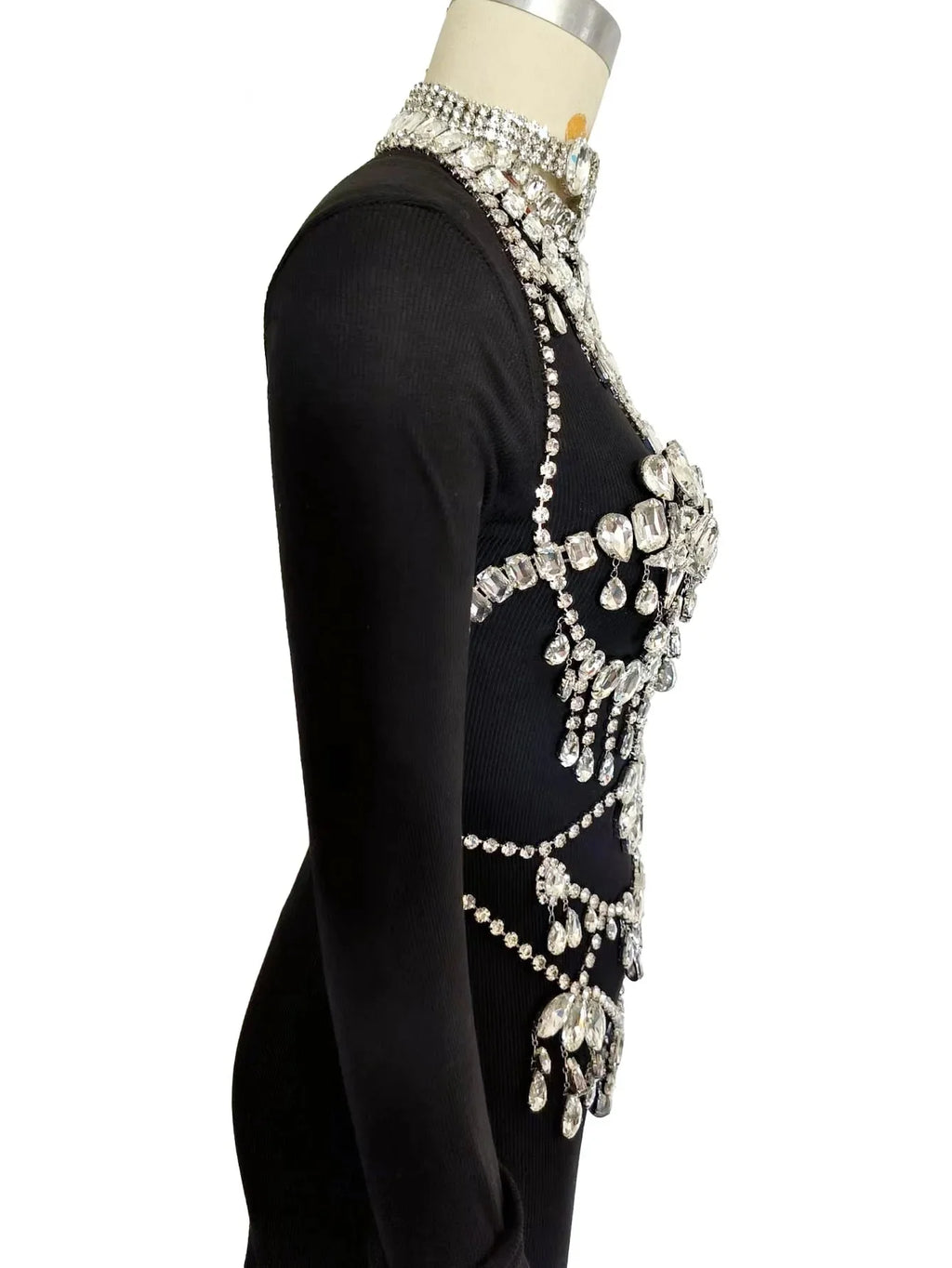 Rhinestone Crystal Full Body Chain