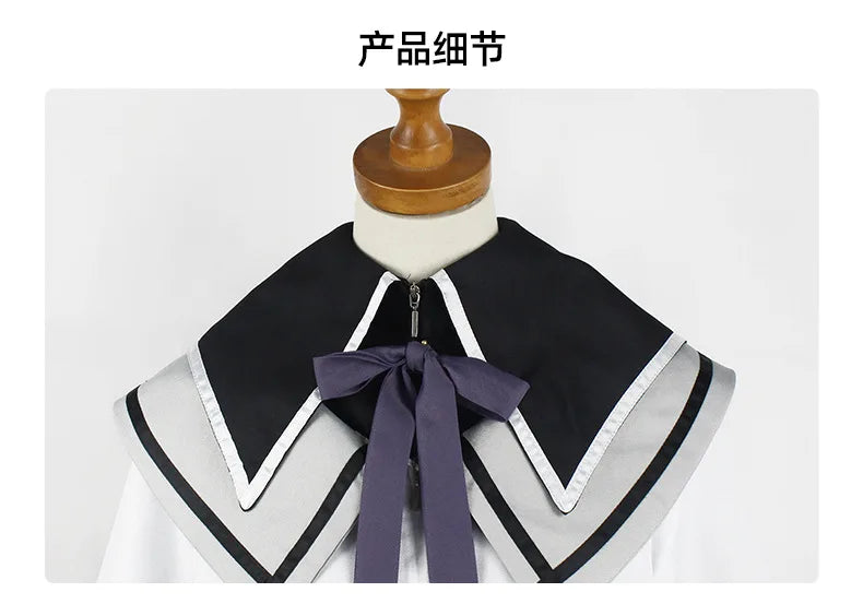 Akemi Homura Anime Cosplay Costume – Fighting Uniform Outfit