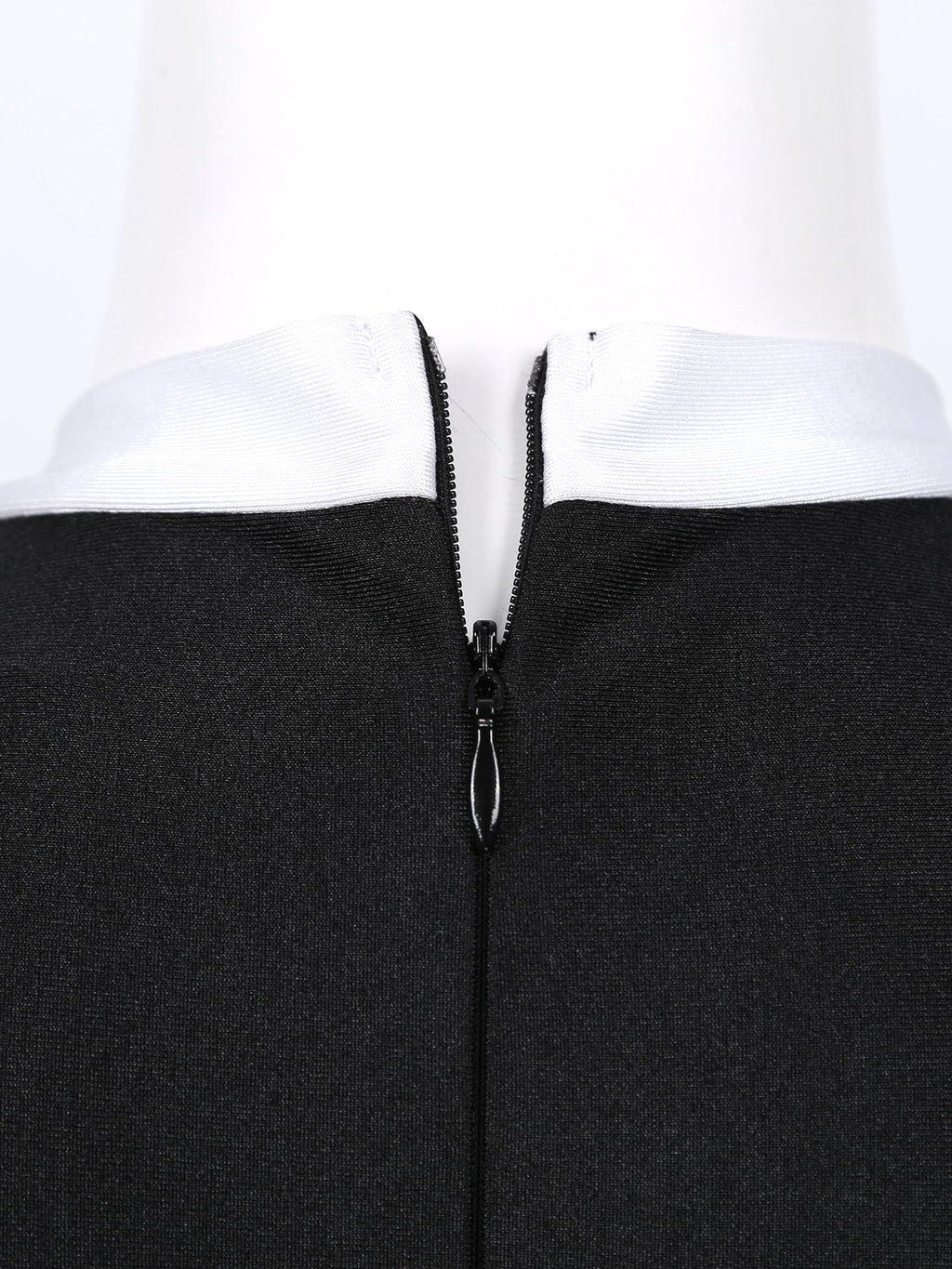 Tuxedo Bowknot Long Sleeve Ruffle Leotard Dress Magician Costume