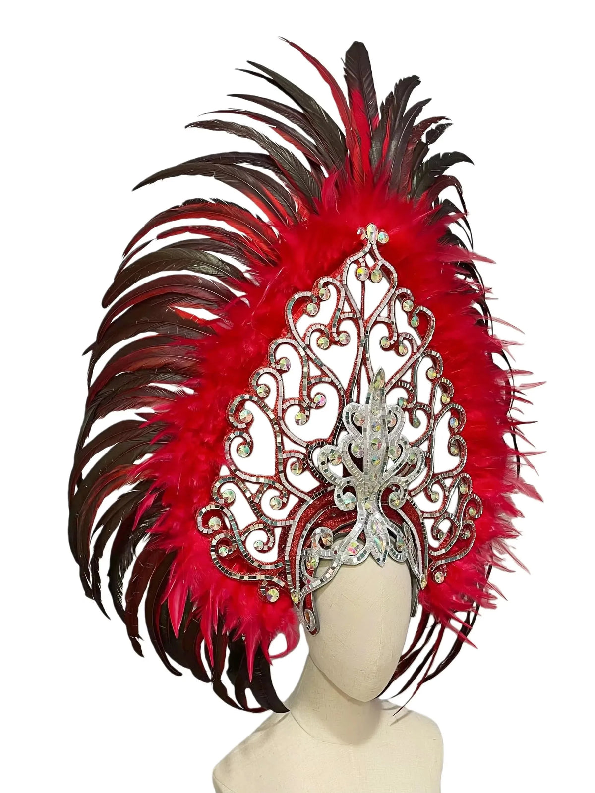 The Stardust Dionysia Masquerade Crown – Carnival & Ball Samba Headdress