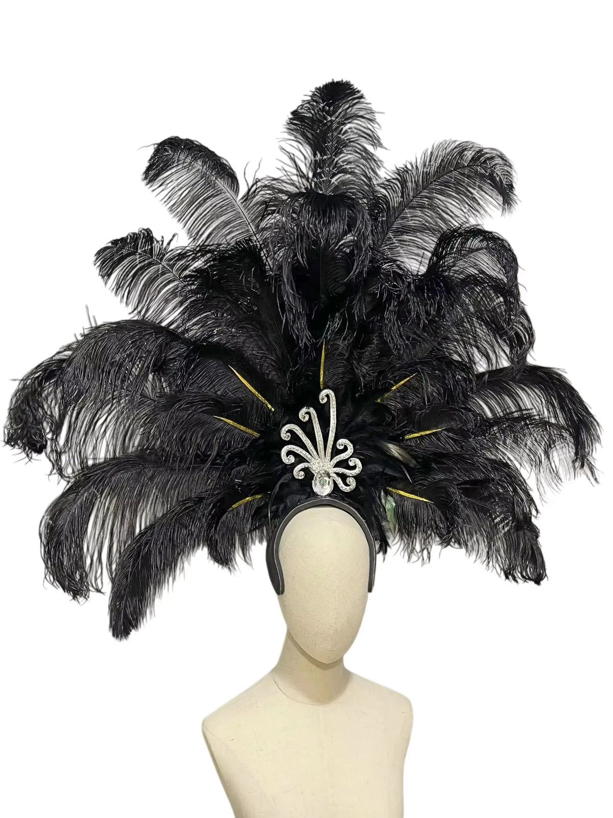 The Stardust Dionysia Masquerade Crown – Carnival & Ball Samba Headdress
