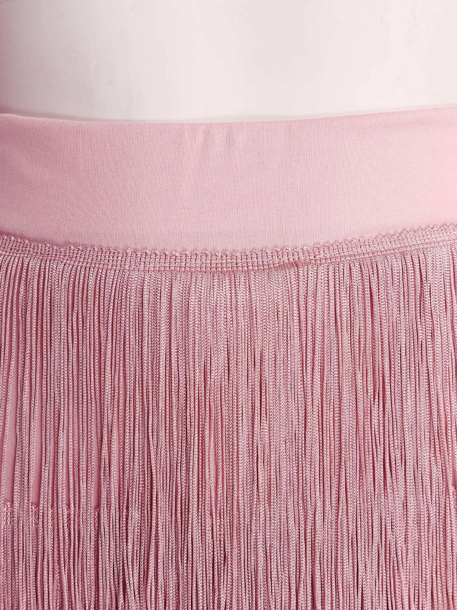 The Stardust Havana Fringe Skirt – High-Waist Tiered Tassel Performance Skirt
