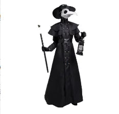 Plague Doctor Costume – Medieval Hooded Robe Cosplay Set