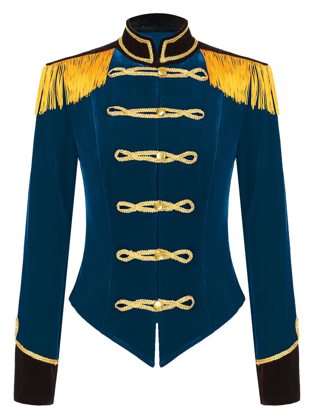 Women Circus Ringmaster Costume – Showman Tailcoat Jacket Outfit