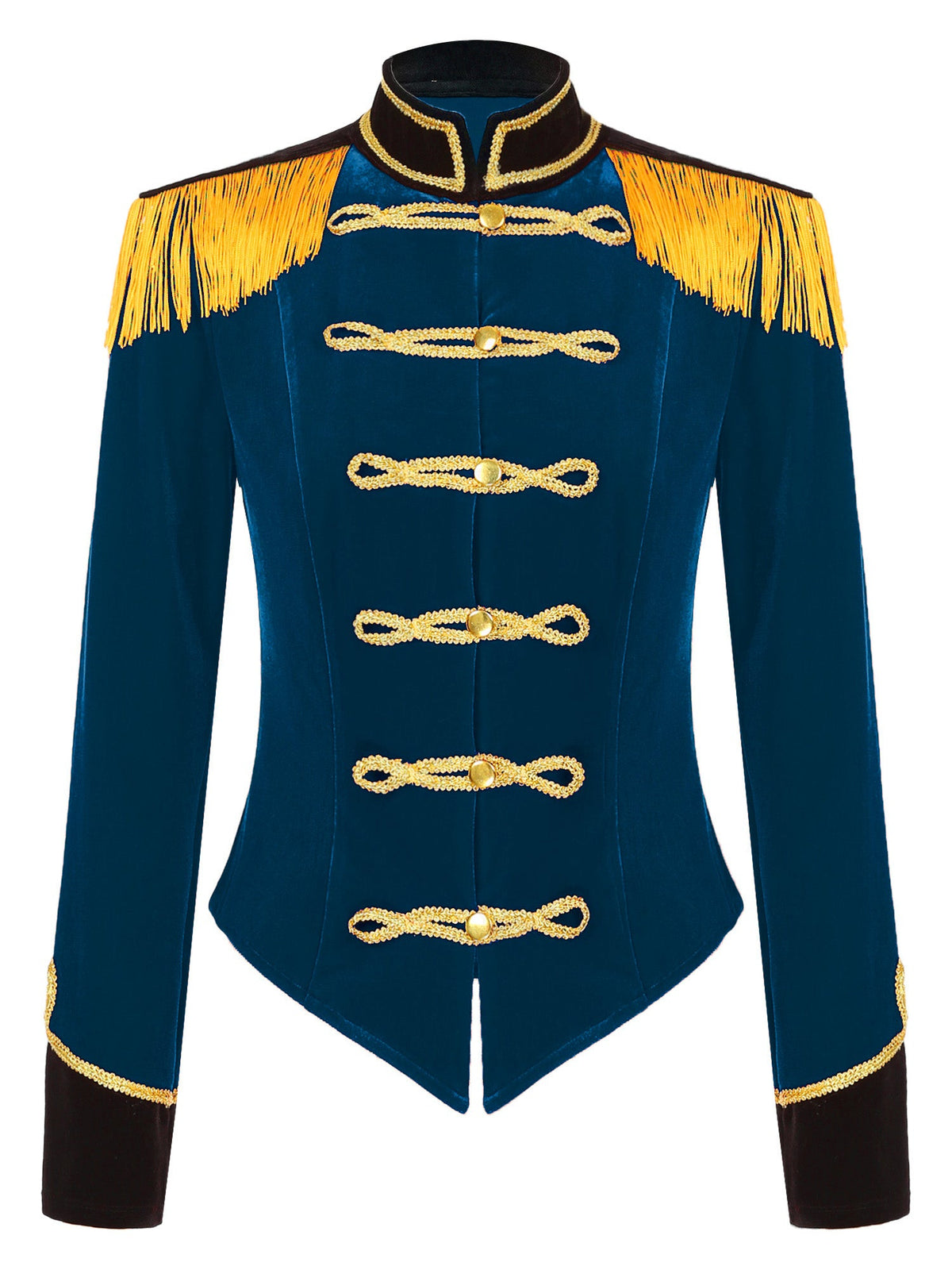 Women Circus Ringmaster Costume – Showman Tailcoat Jacket Outfit
