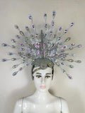 The Stardust Dionysia – Silver Starburst Carnival & Masque Ball Headdress