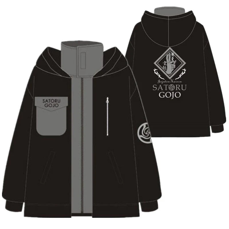 Jujutsu Kaisen Gojo Satoru & Yuji Itadori Cosplay Hoodie