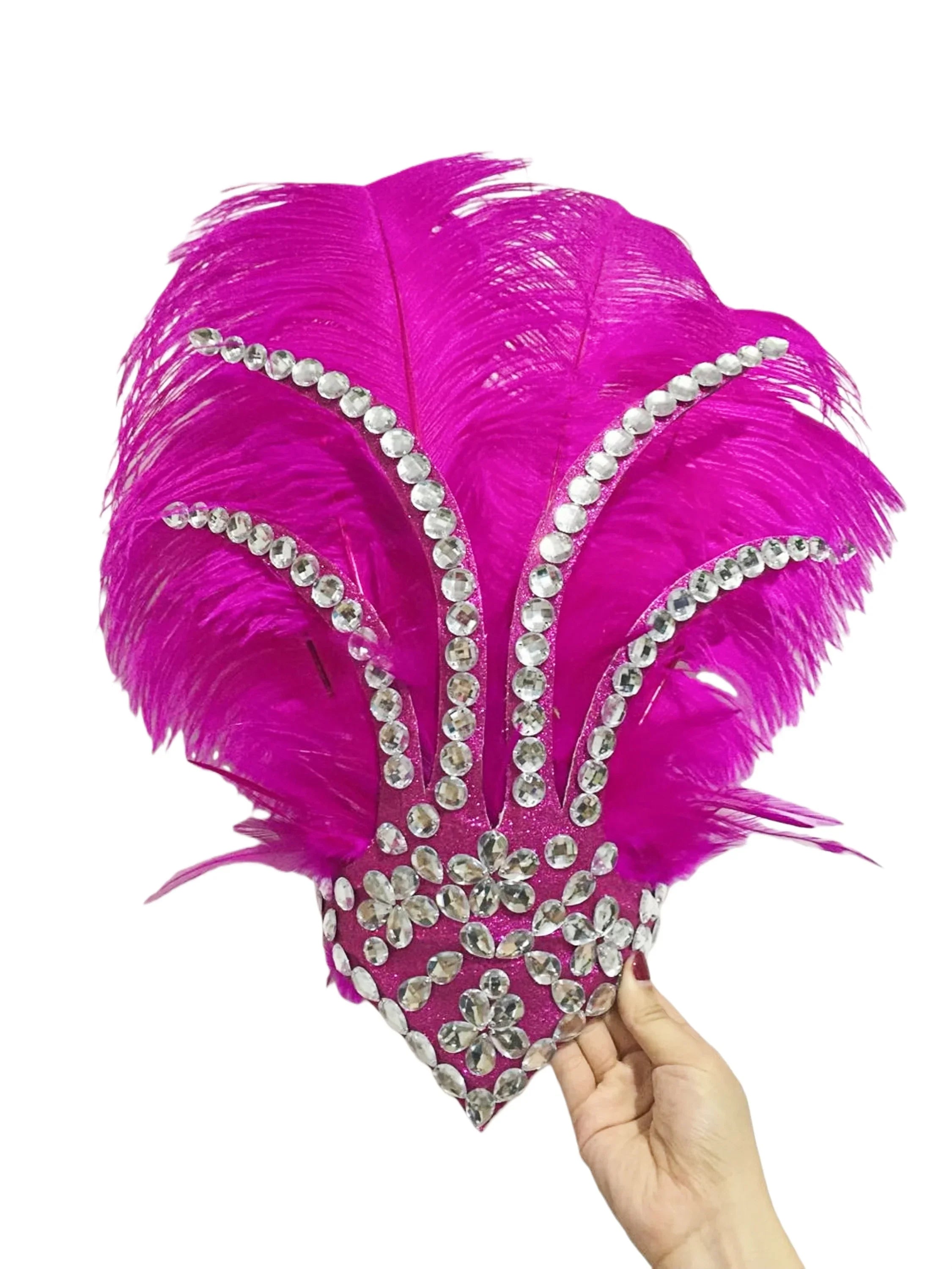 The Stardust Dionysia – Classic Feathered Samba Carnival & Masque Crown