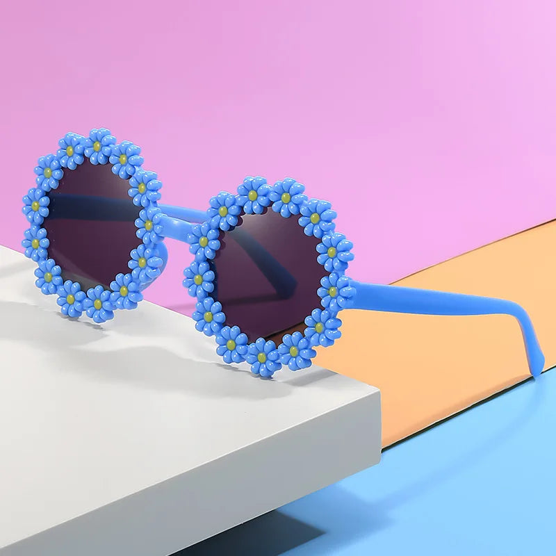 Kids Daisy Flower UV400 Sunglasses for Boys & Girls