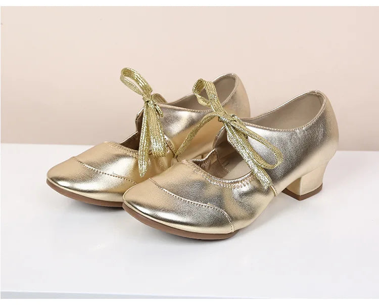 The Stardust Encore Practice Oxford – Leather Latin & Jazz Dance Shoe