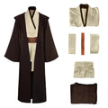 High Quality Obi-Wan Kenobi Cos Costume Star Soft Polyester Wars