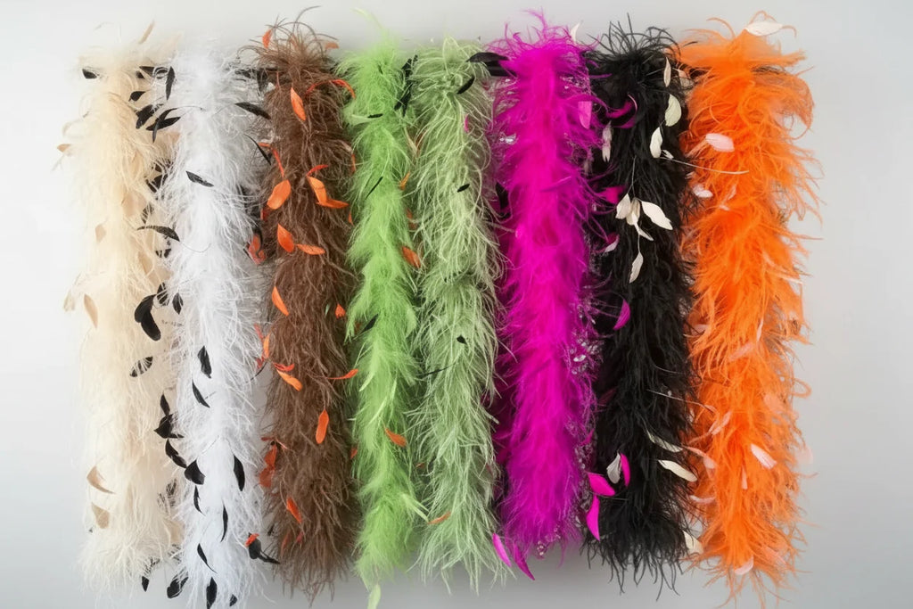 Luxury Ostrich Feather Boa (2 Meters)