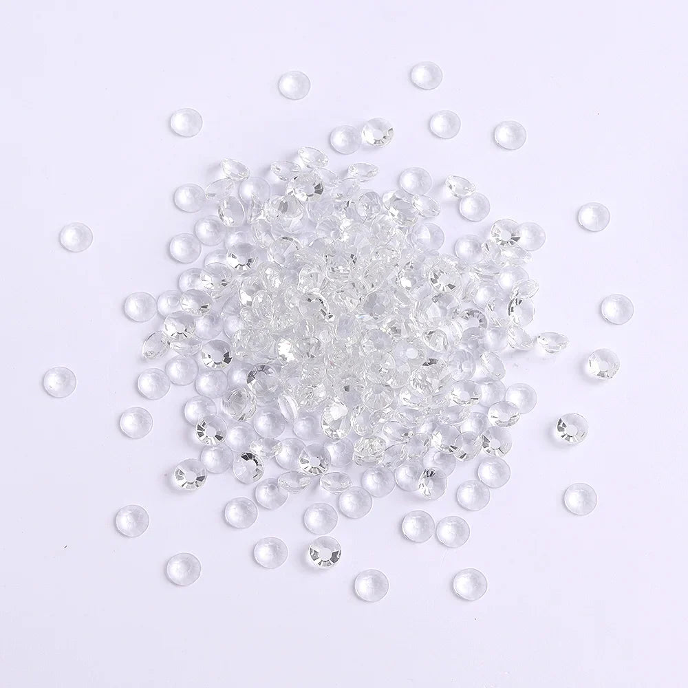 SS3-SS60 Transparent Glass Non-hotfix Rhinestones