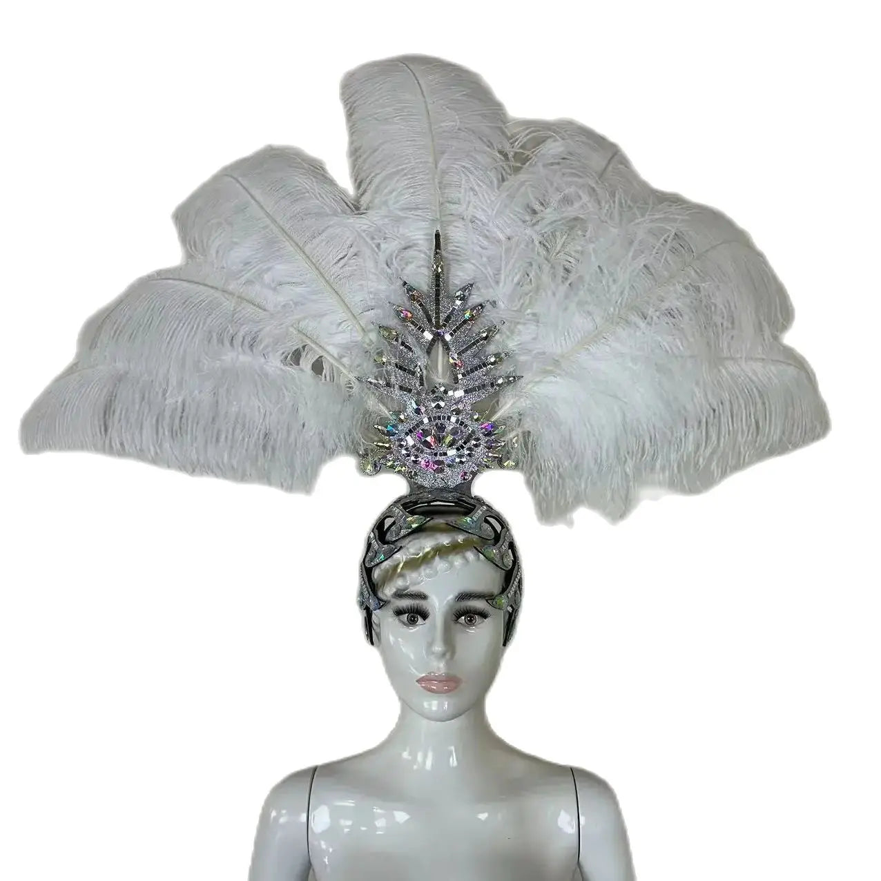 The Stardust Dionysia – Carnival & Samba Feathered Masque Ball Crown