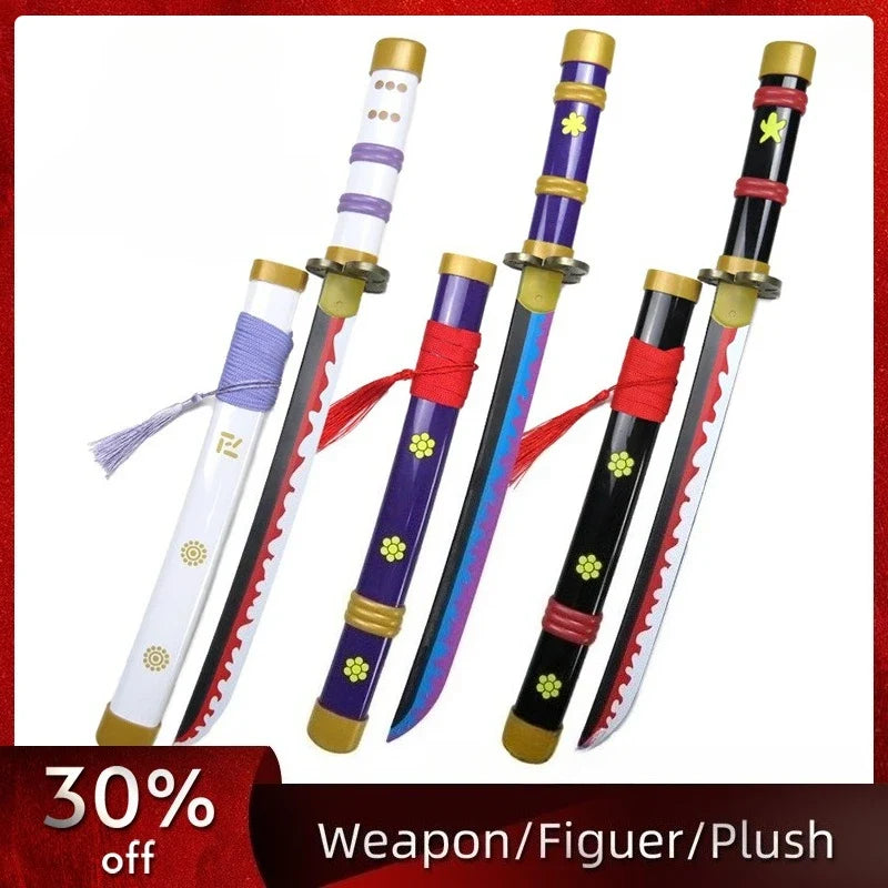Zoro Katana Sword Model – Wooden Anime Cosplay Prop with Sheath