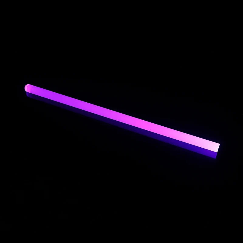 RGB Metal Lightsaber Rechargeable LED Cosplay Light Sword with Sound Effects