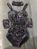The Stardust Dynasty Sequin Bodysuit – Luxury Structured Stage Leotard