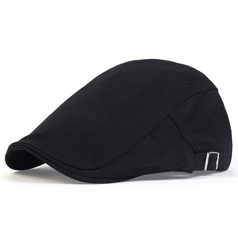 British Newsboy Flat Cap for Casual Vintage Outdoor Style
