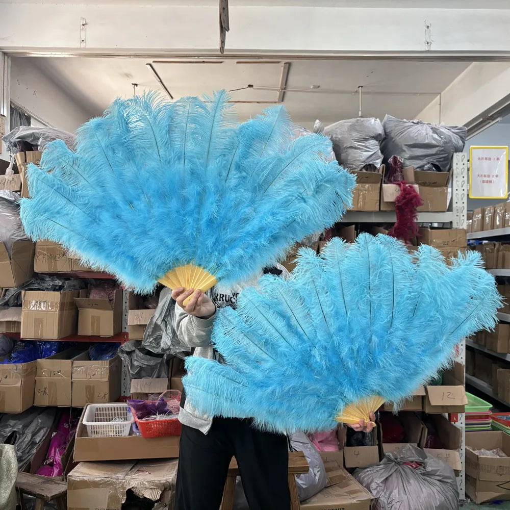130CM Ostrich Feather Fans