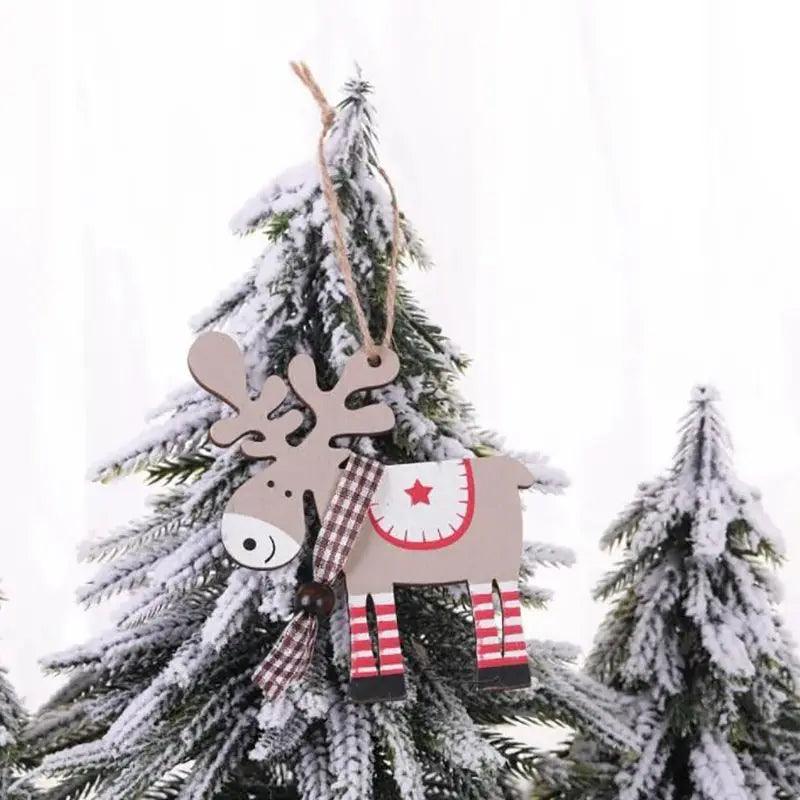 Hanging Reindeer Christmas Tree Ornament