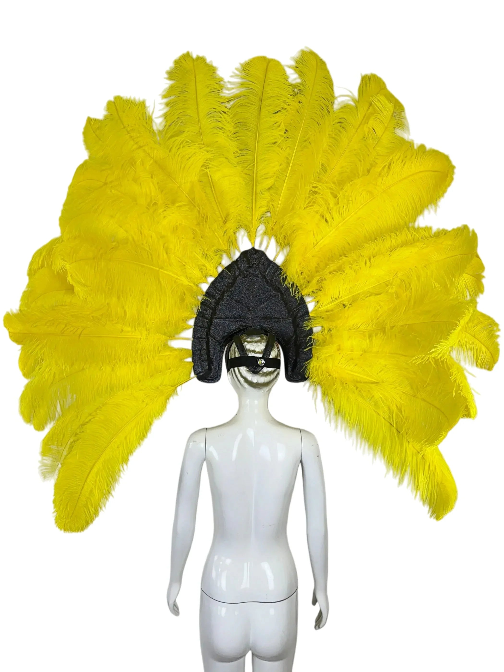 The Stardust Zenith – Premium Feathered Carnival & Samba Crown Headdress