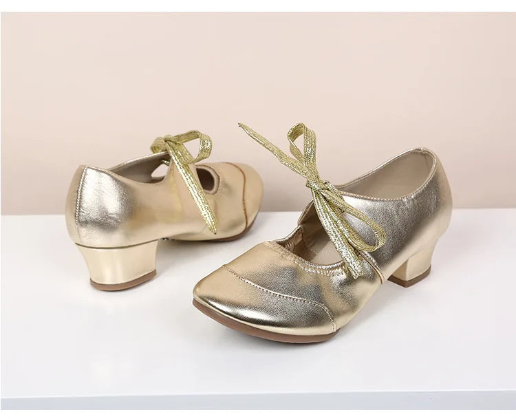 The Stardust Encore Practice Oxford – Leather Latin & Jazz Dance Shoe