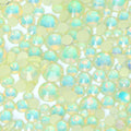 SS6-SS20 Mix Size Mocha Opal High Quality Flat-Back Glass Rhinestones