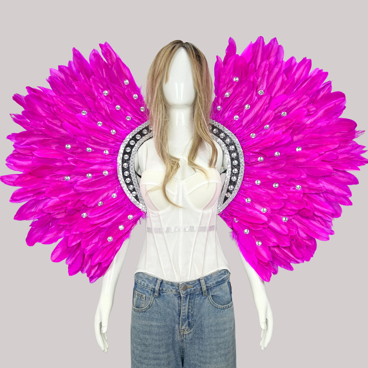 Unisex Feather Carnival Shawl & Scarf Performance Accessory