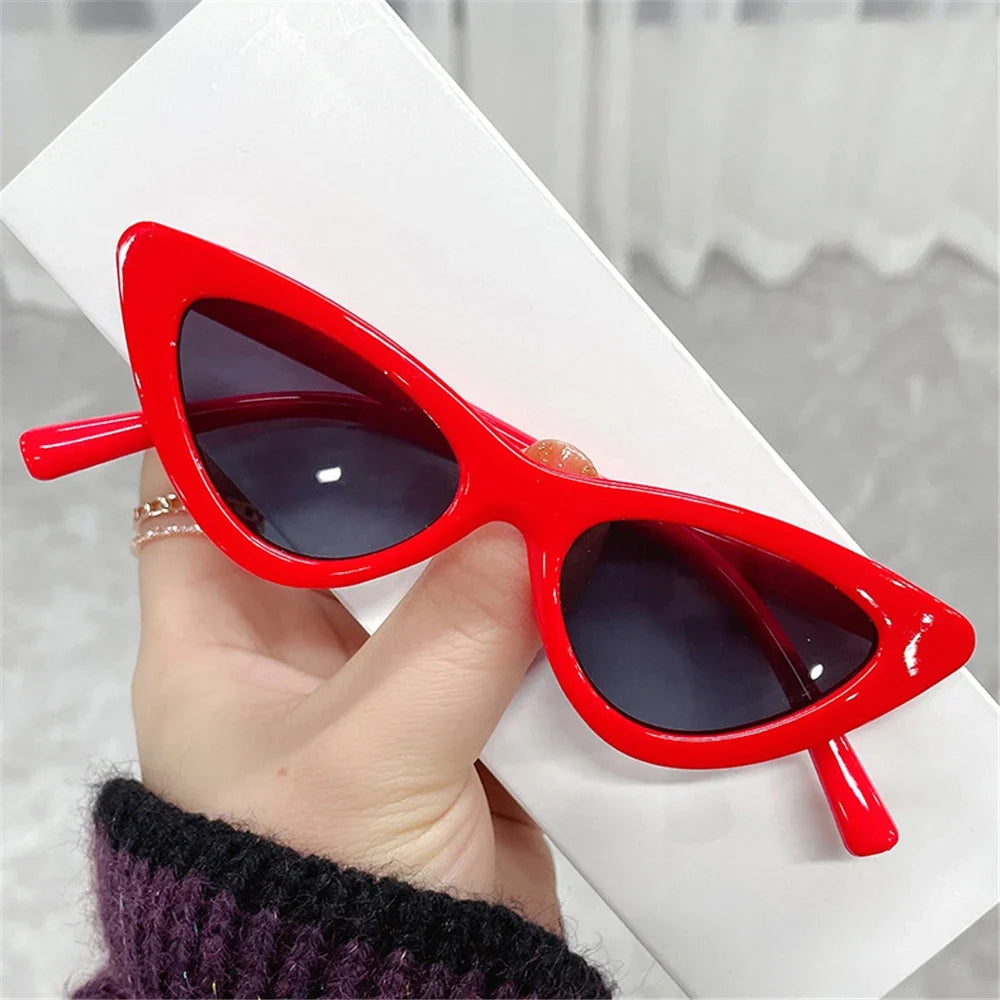 Kids Cat Eye Triangle UV400 Sunglasses for Boys & Girls