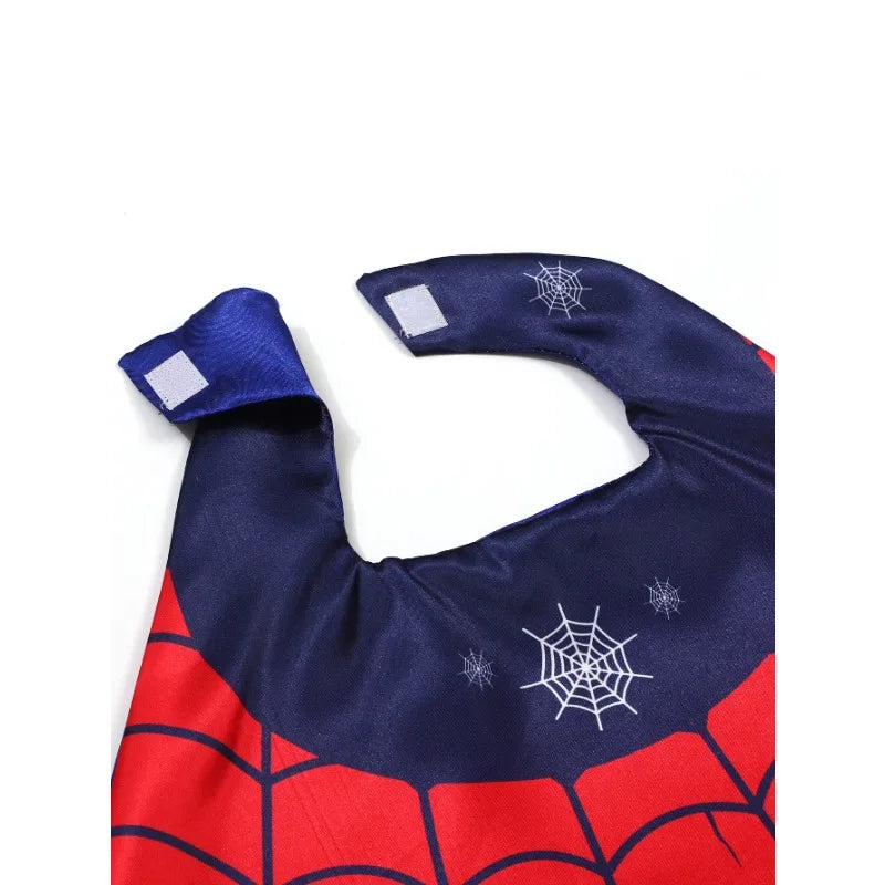 Kids Spider Superhero Cape & Mask Costume Set