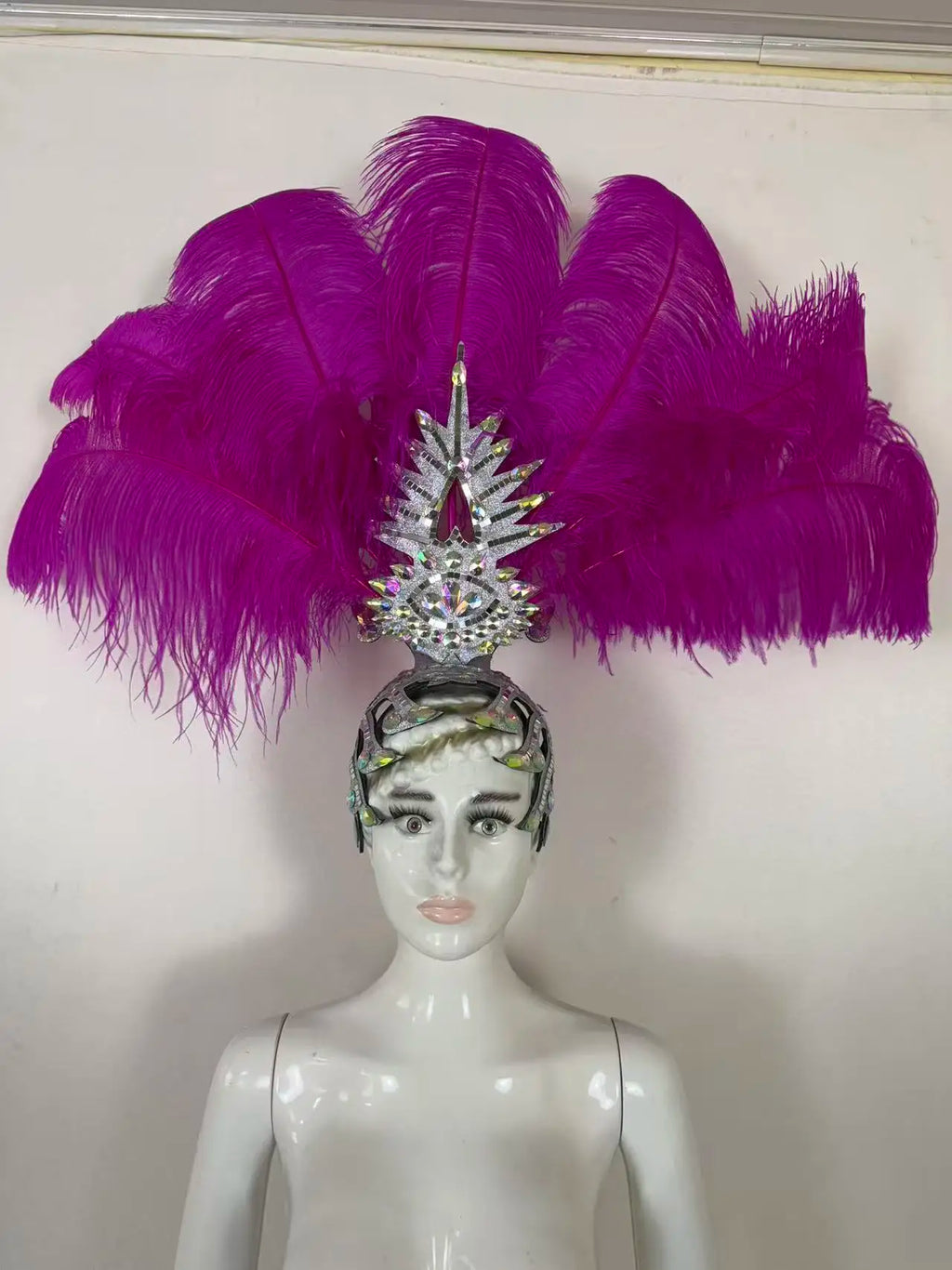 The Stardust Dionysia – Carnival & Samba Feathered Masque Ball Crown