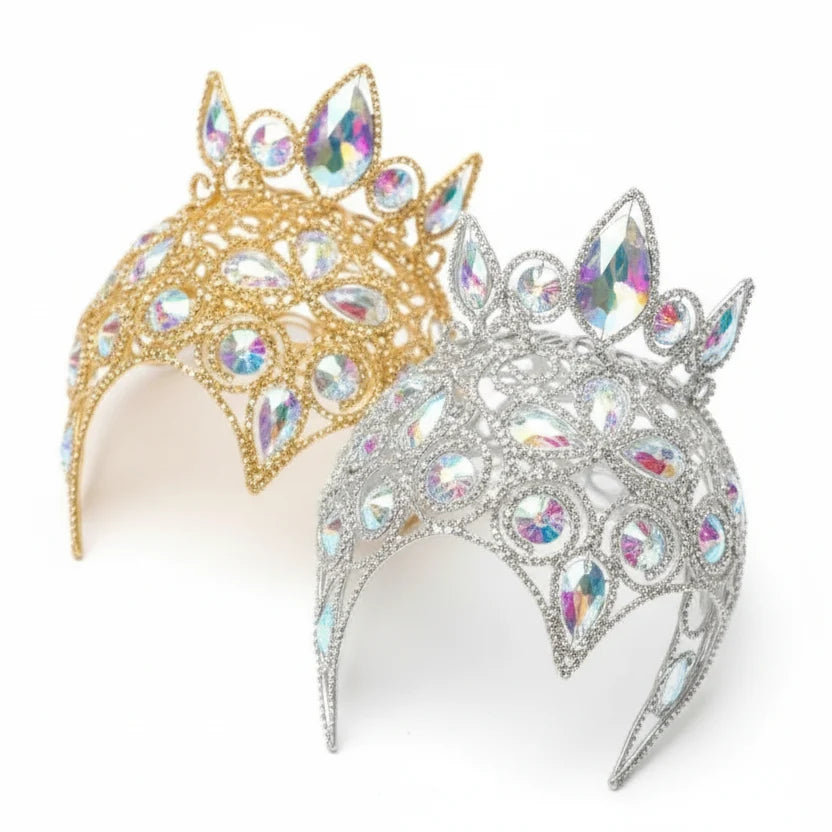 Metal Rhinestone Headpiece Base