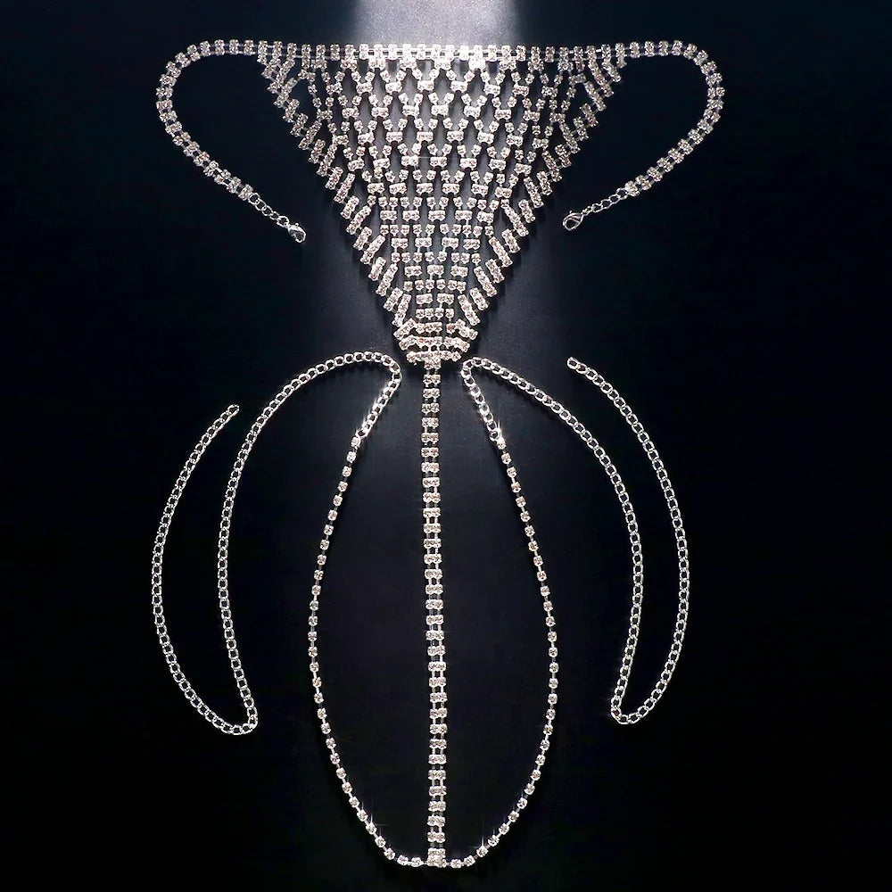 Crystal Bikini Body Chain