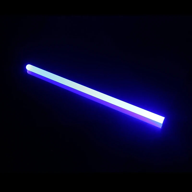 RGB Metal Lightsaber Rechargeable LED Cosplay Light Sword with Sound Effects