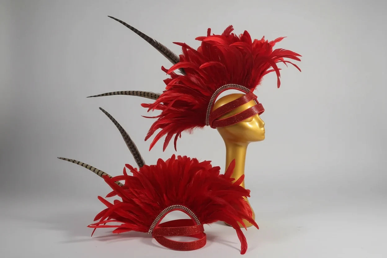 Mohawk Style Feather Headdress
