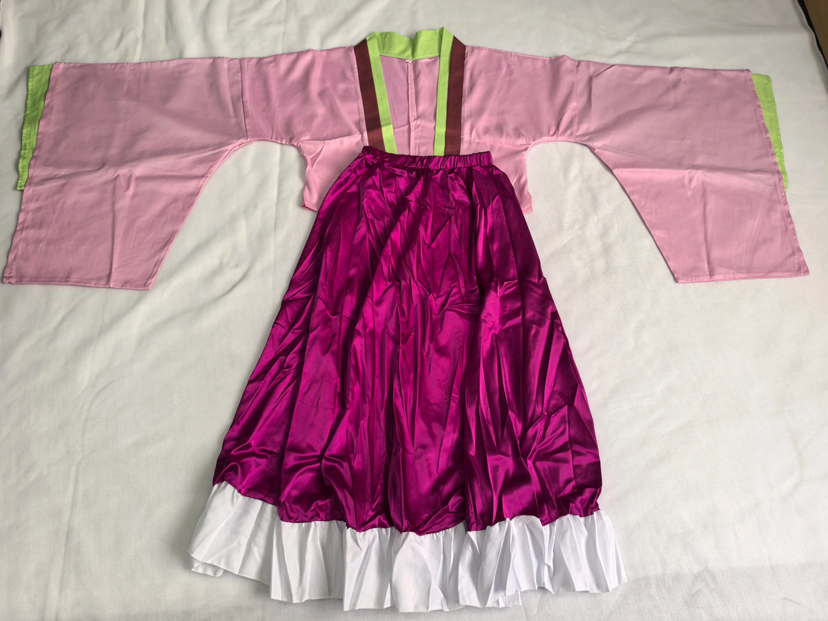 Maomao Anime Cosplay Costume – Pink Dress Outfit Set