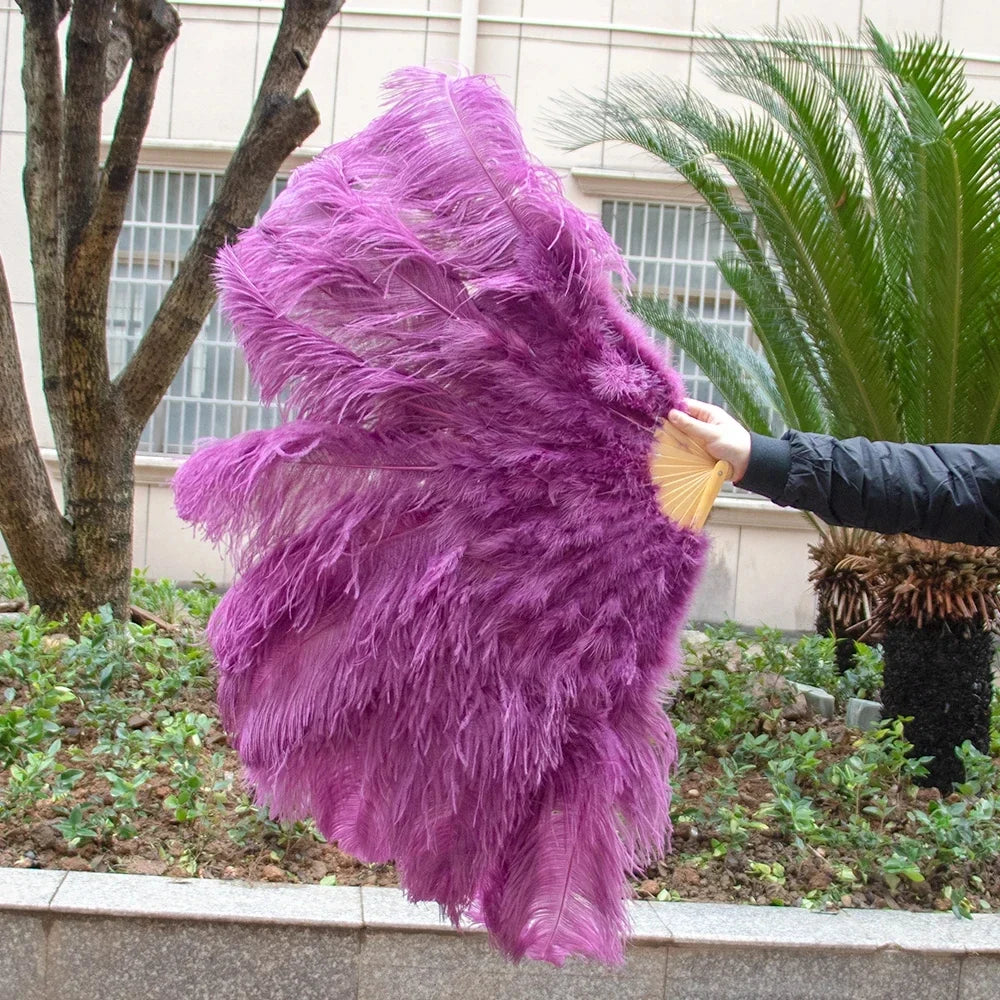 130CM Ostrich Feather Fans