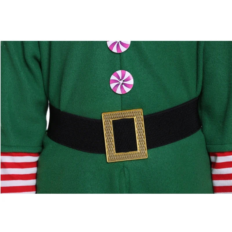 Kids Christmas Elf Costume Set – Santa Claus Festive Outfit