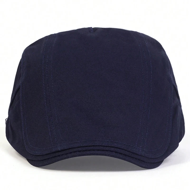 British Newsboy Flat Cap for Casual Vintage Outdoor Style