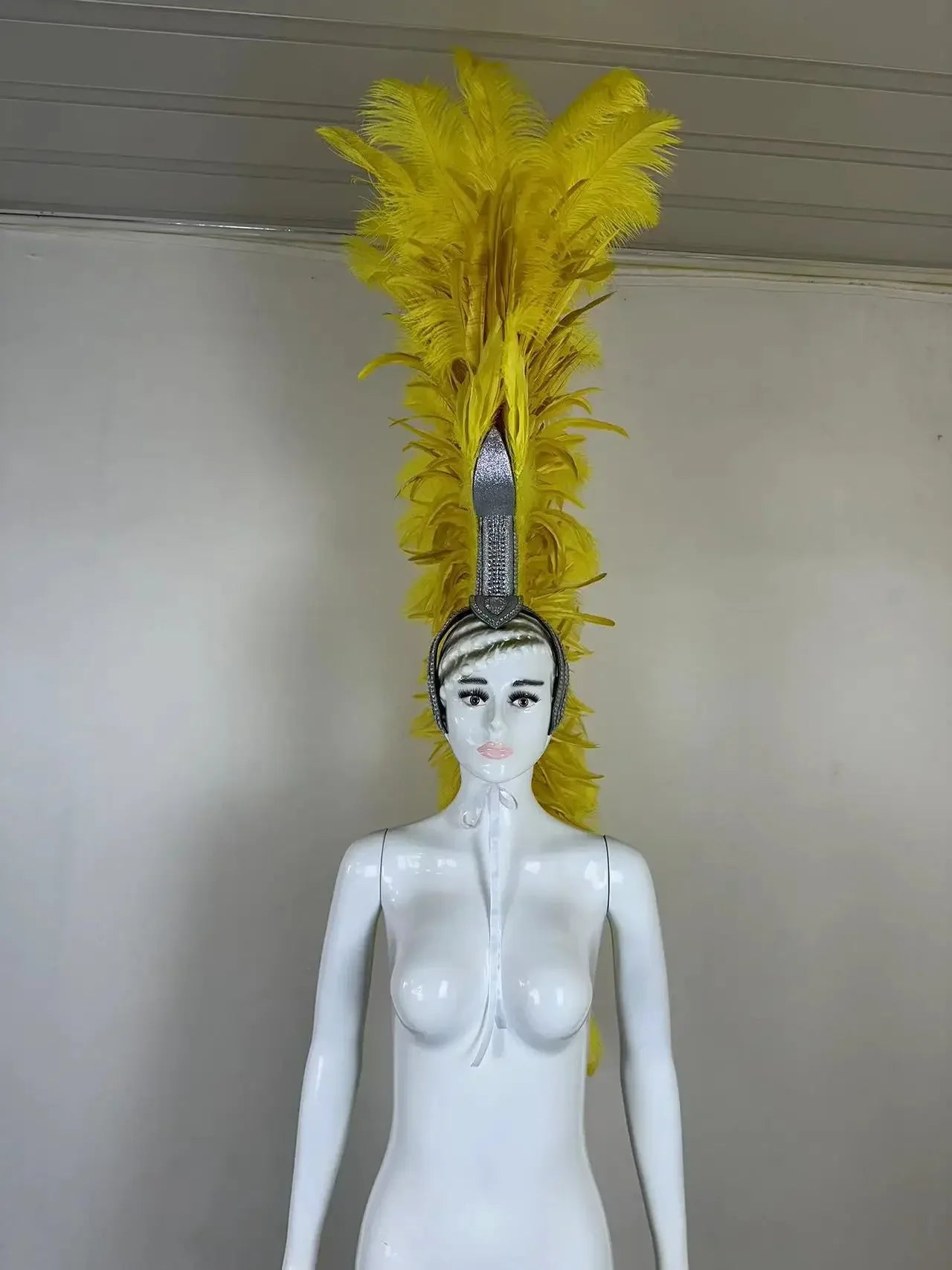 The Stardust Luminary – Premium Feathered Carnival & Samba Halo Headdress